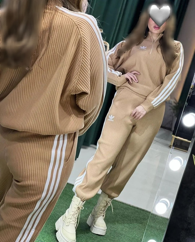 ست دورس و شلوار اسپورت زنانه آدیداس